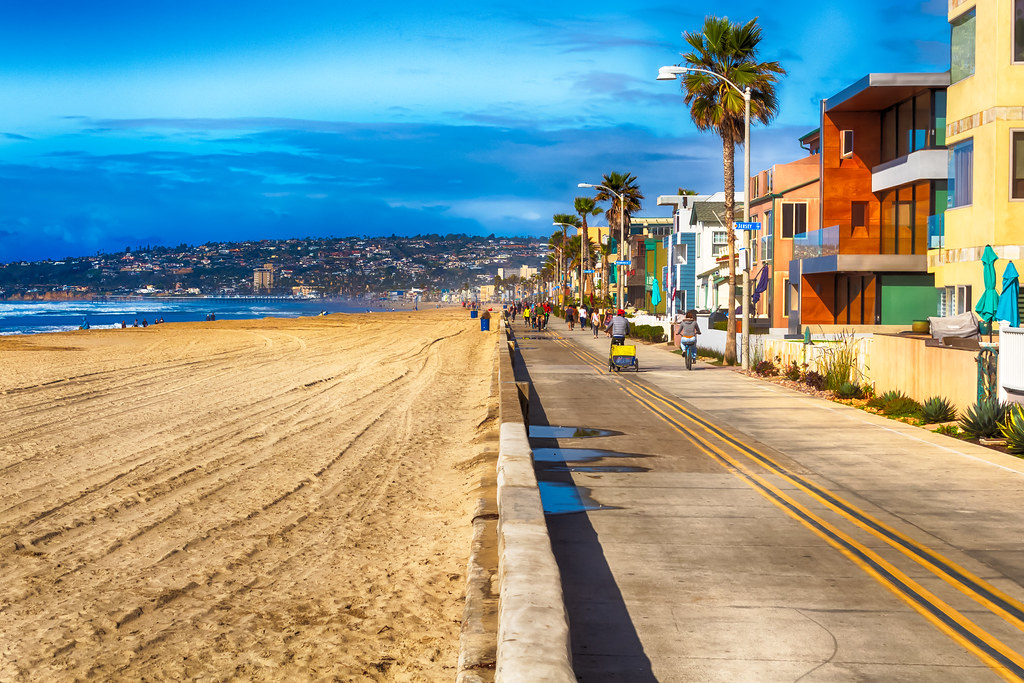 Mission Beach and Boardwalk