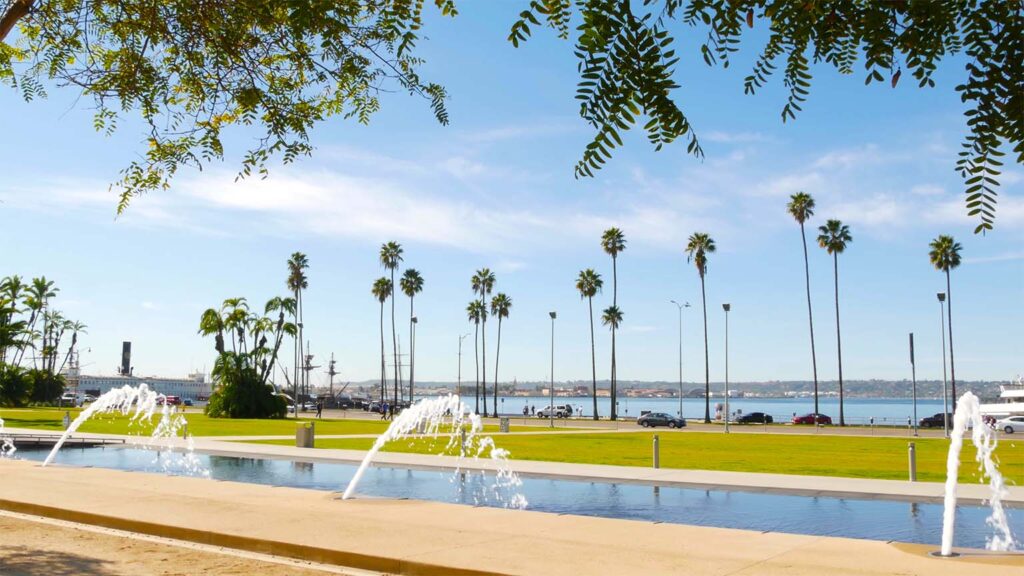 Stroll down the Embarcadero